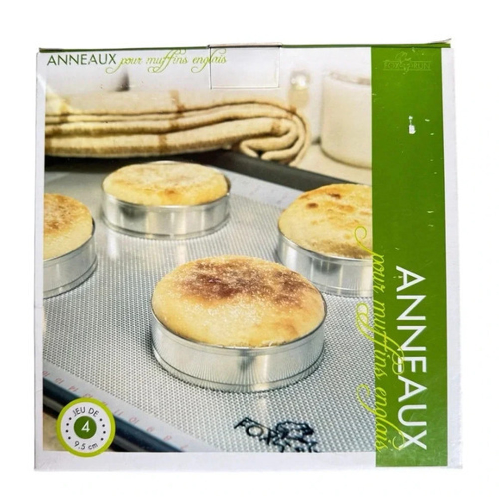 English Muffin Rings Set of 4